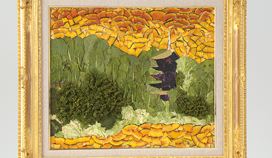 野菜絵画作品画像